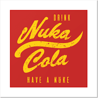 FALLOUT: NUKA COLA (GRUNGE STYLE) Posters and Art